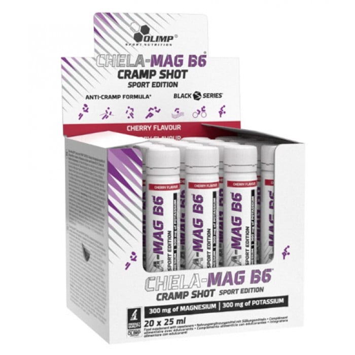 OLIMP Chela-Mag B6 cramp Shot Sport Edition Box / 20 x 25 ml / 400g