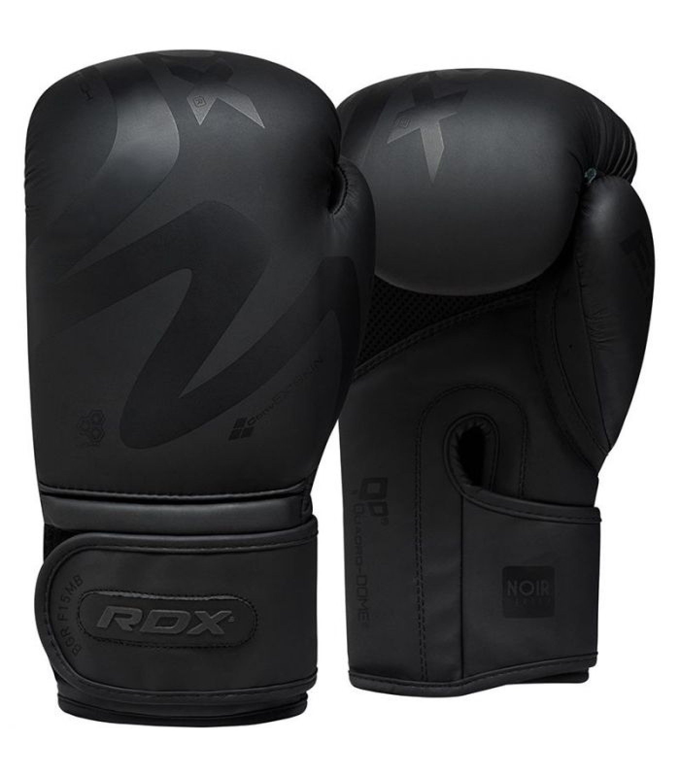 Боксови ръкавици - RDX F15 Noir Boxing Gloves - Black/Black - BGR-F15MB