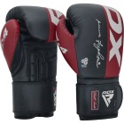 Боксови ръкавици - RDX BOXING GLOVES REX F4- MAROON/BLACK - BGR-F4MU