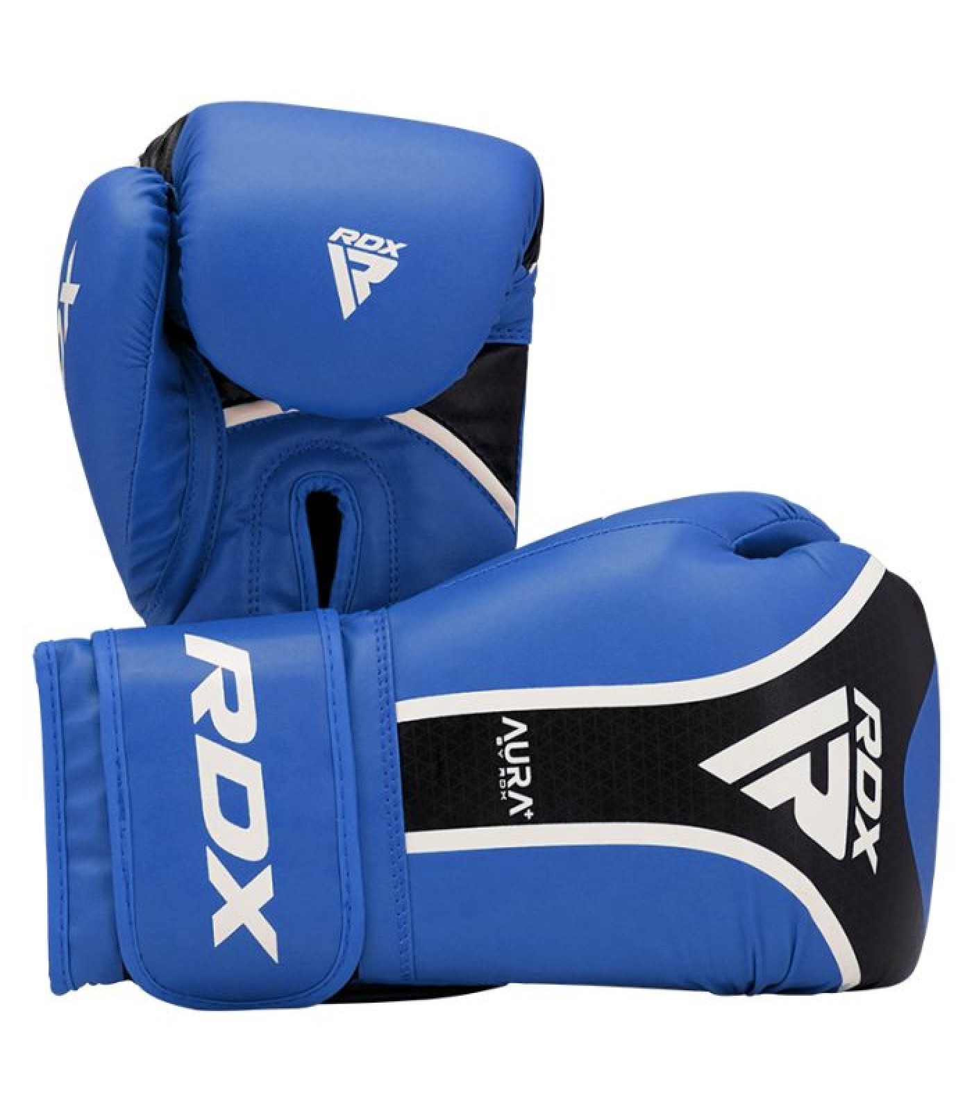 Боксови ръкавици - RDX Aura Plus T-17 Gloves - Blue/Black - BGR-T17+BB