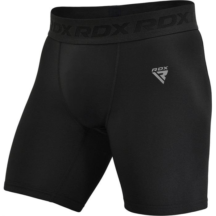 Къс клин - RDX T15 Black Compression Shorts - Black - CSL-T15B​