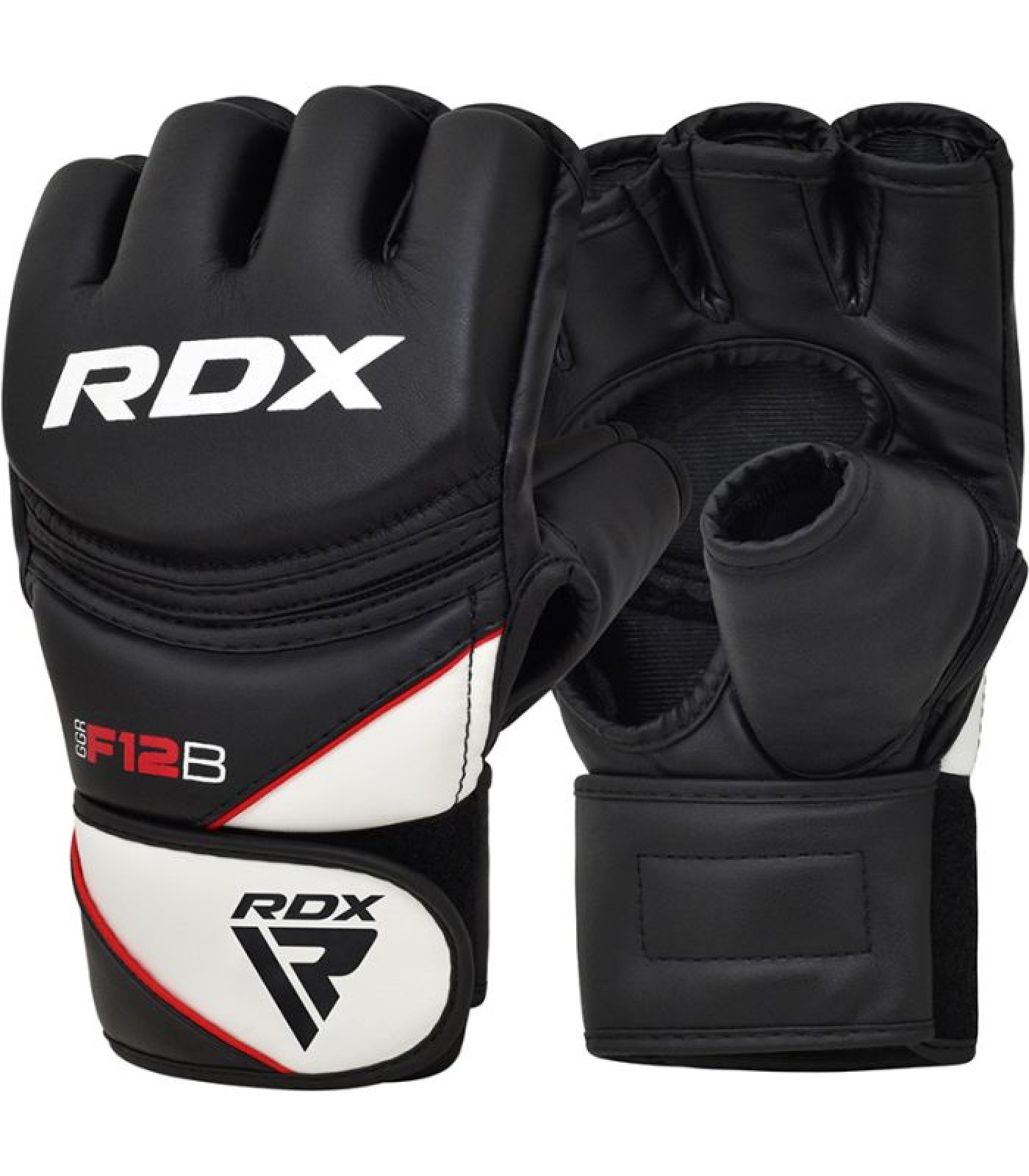 ММА ръкавици - RDX GRAPPLING GLOVE GGRF-12 - BLACK - GGR-F12B