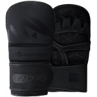 ММА ръкавици - RDX T15 Noir MMA Sparring Gloves - GSR-T15MB