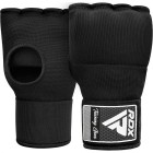Вътрешни ръкавици - RDX IS Gel Padded Inner Gloves Hook & Loop Wrist Strap for Knuckle Protection - Black - HYP-IS2B