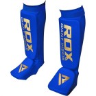 Протектори за крака - RDX SI Shin Instep Guards Cotton - Blue - HYP-SIU