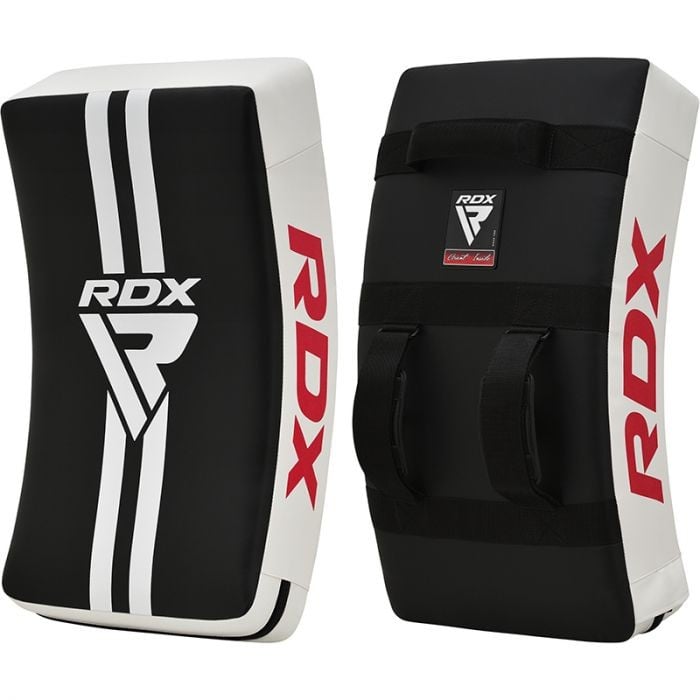 Кик Пад - RDX T1 Curved Kick Shield - Black/White - KSR-T1BW