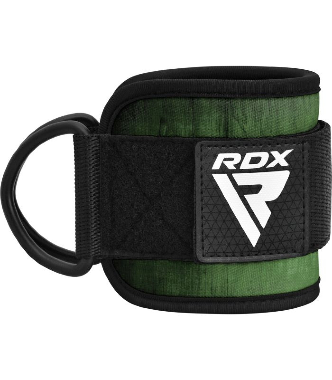 Наглезеници за фитнес(чифт) - RDX A4 Ankle Straps For Gym Cable Machine - Army green - WAN-A4AG-P