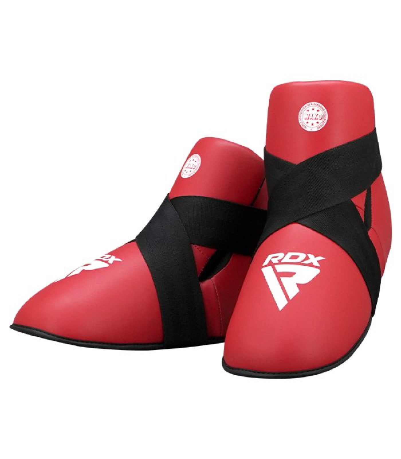 Протектори за ходило - RDX T1 WAKO Foot Protector - Red - WFL-T1R