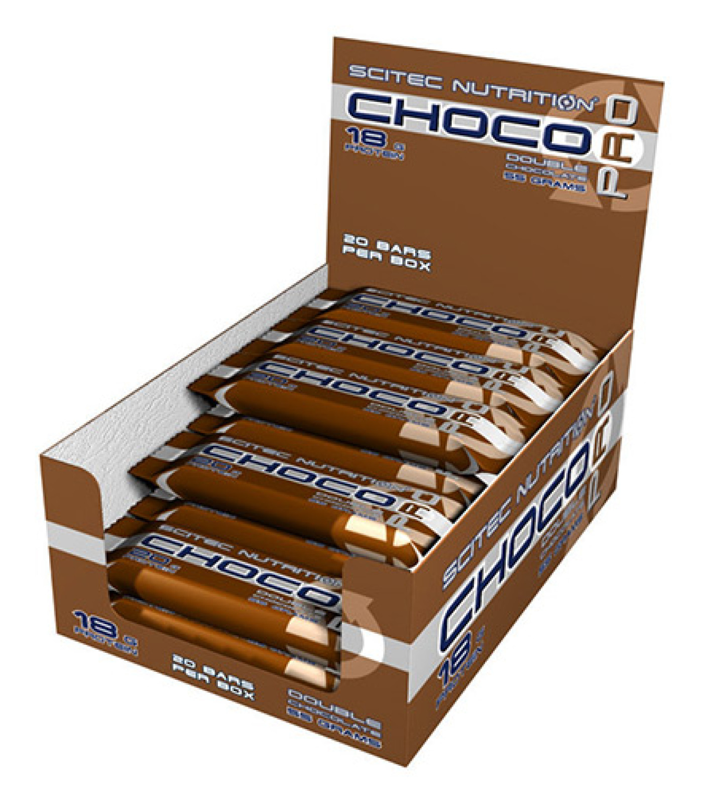 SCITEC Choco Pro Bar Box / 20 x 50 g
