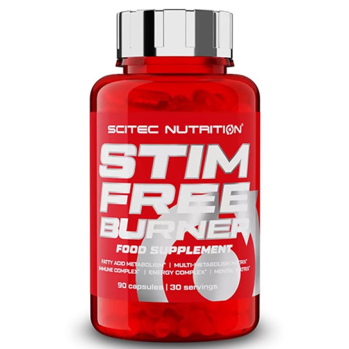 SCITEC Stim Free Burner / 90 Caps