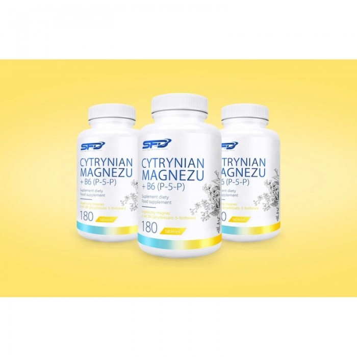 SFD Magnesium Citrate + B6 - Магнезий + Витамин B6