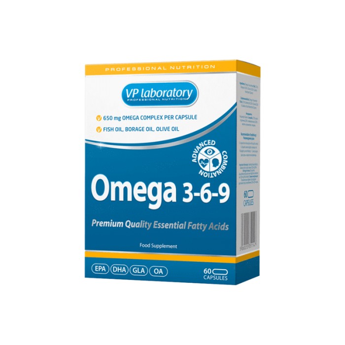 VP Laboratory Omega 3-6-9 - Омега 3-6-9