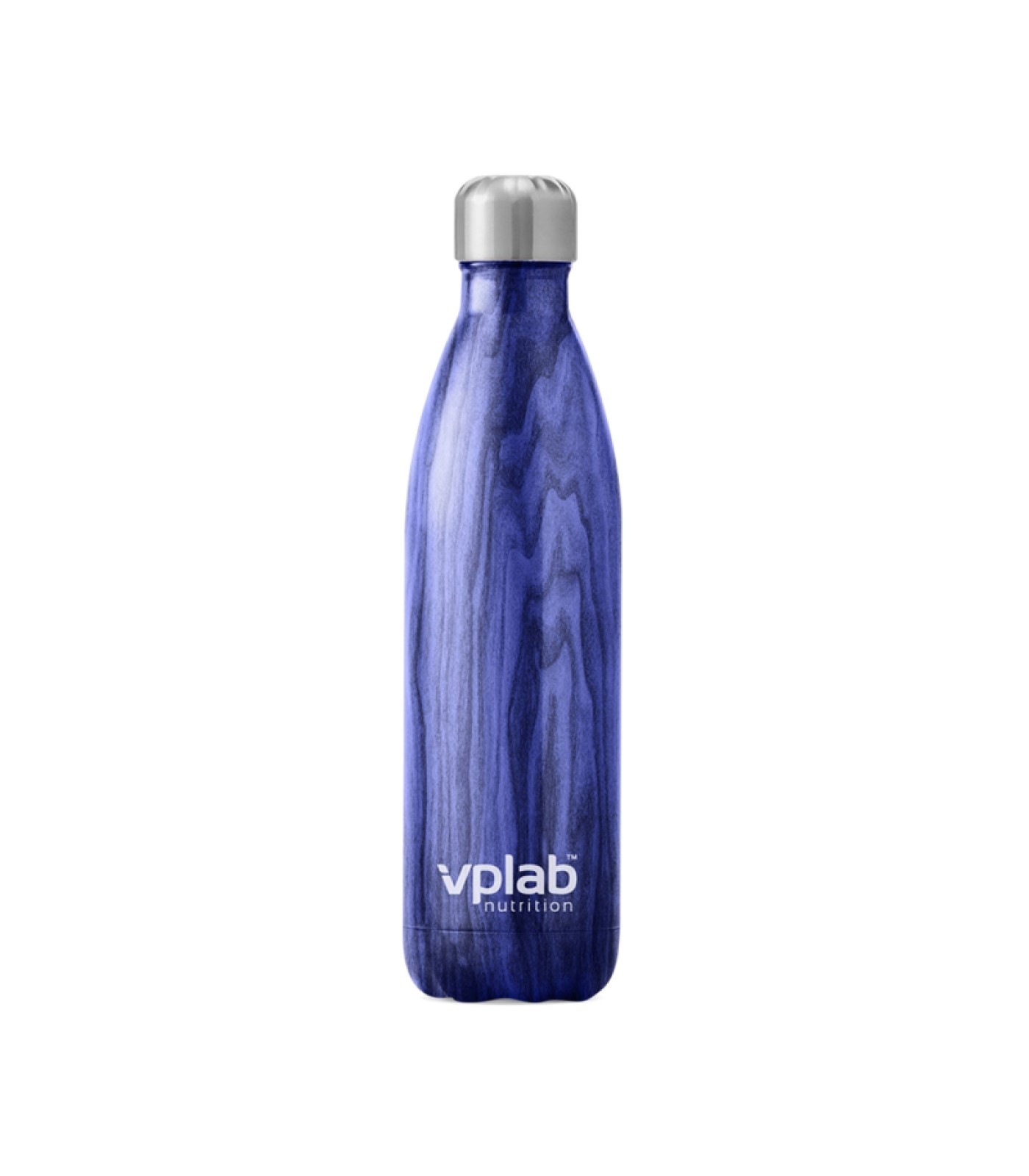 VPLab Metal Water Bottle - Blue Wood - Бутилка За Вода