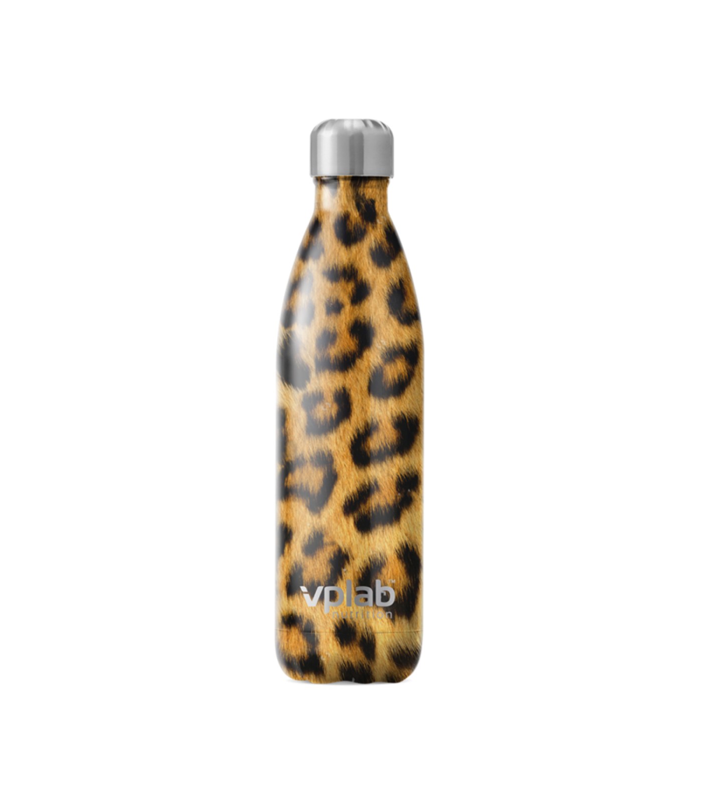 VPLab Metal Water Bottle - Leopard - Бутилка За Вода