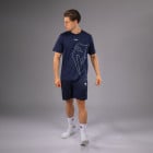 Тениска - Venum Giant Connect T-Shirt - Navy Blue​