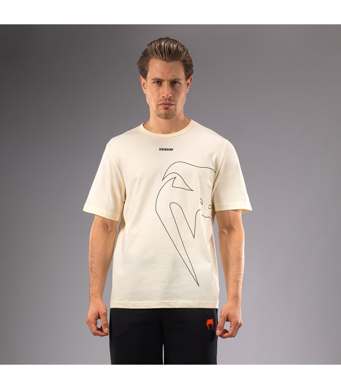 Тениска - Venum Giant Connect T-Shirt - Off-White​