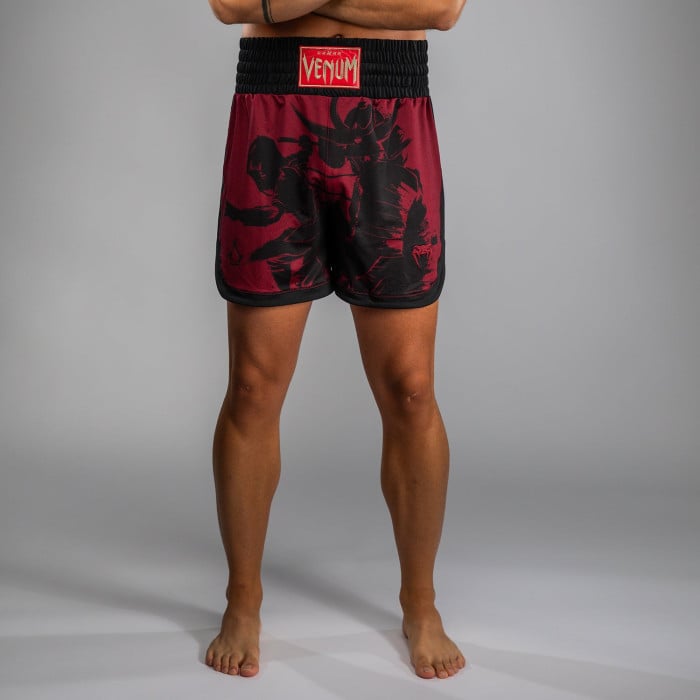 Къси гащета - Venum x Assassin's Creed Shadows Men's Boxing Shorts - Burgundy/Black