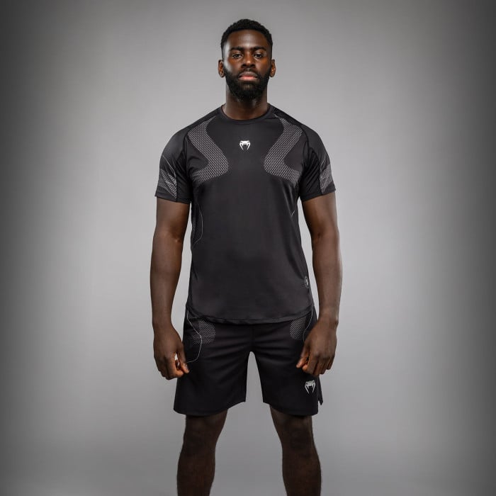 Тениска - Venum Nexus Dry-Tech T-Shirt - Black/Silver