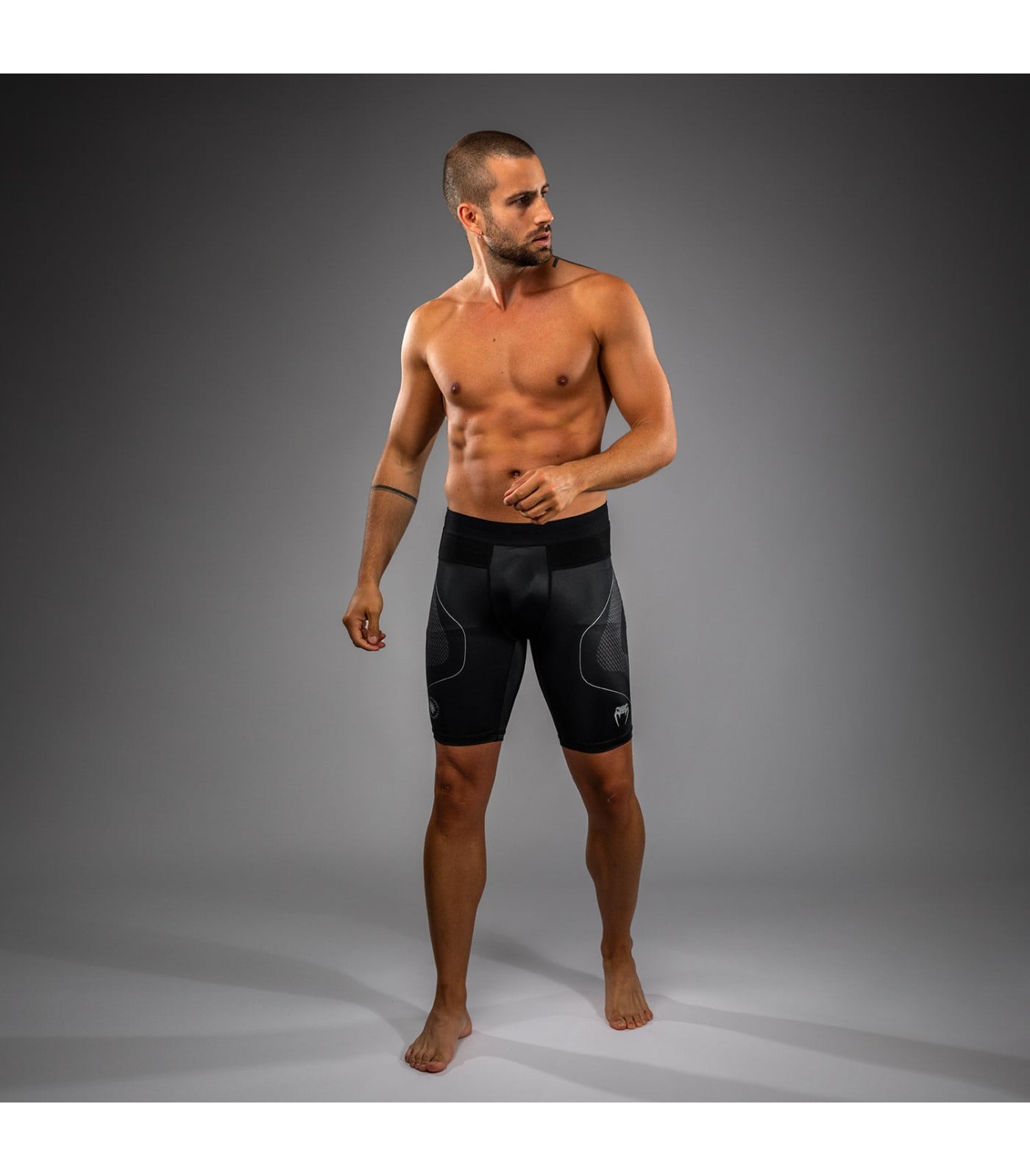 Къс клин - Venum Nexus Vale Tudo Shorts - Black/Silver​