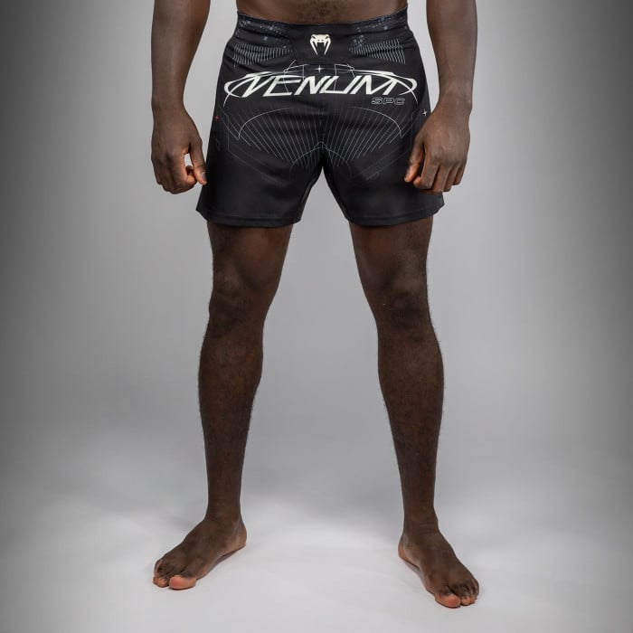 Къси гащета - Venum Eclipse Fight Shorts - Black/Ivory