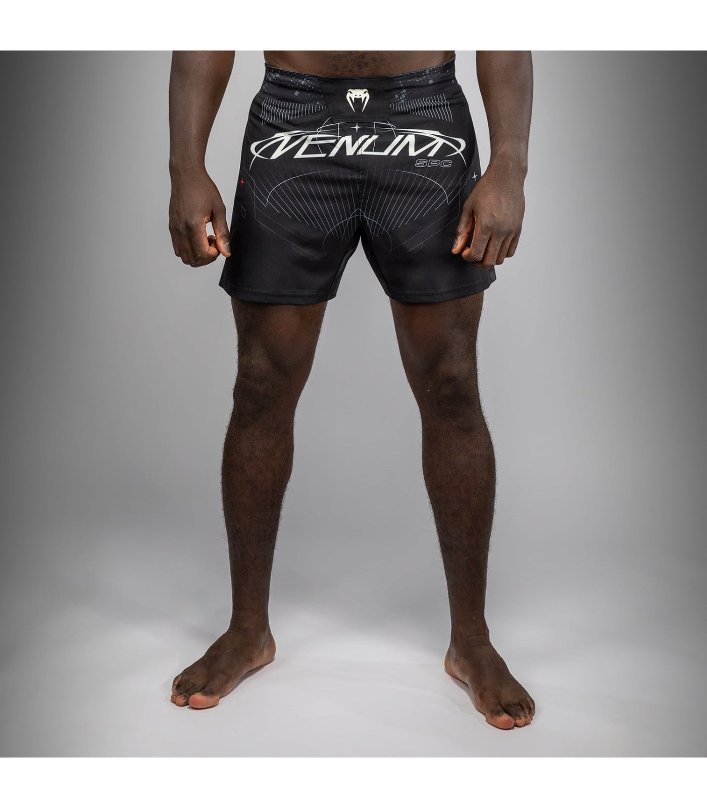 Къси гащета - Venum Eclipse Fight Shorts - Black/Ivory​