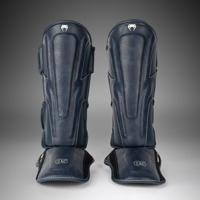 Протектори за крака - Venum Impact Evo Scales Shinguards - Midnight Blue
