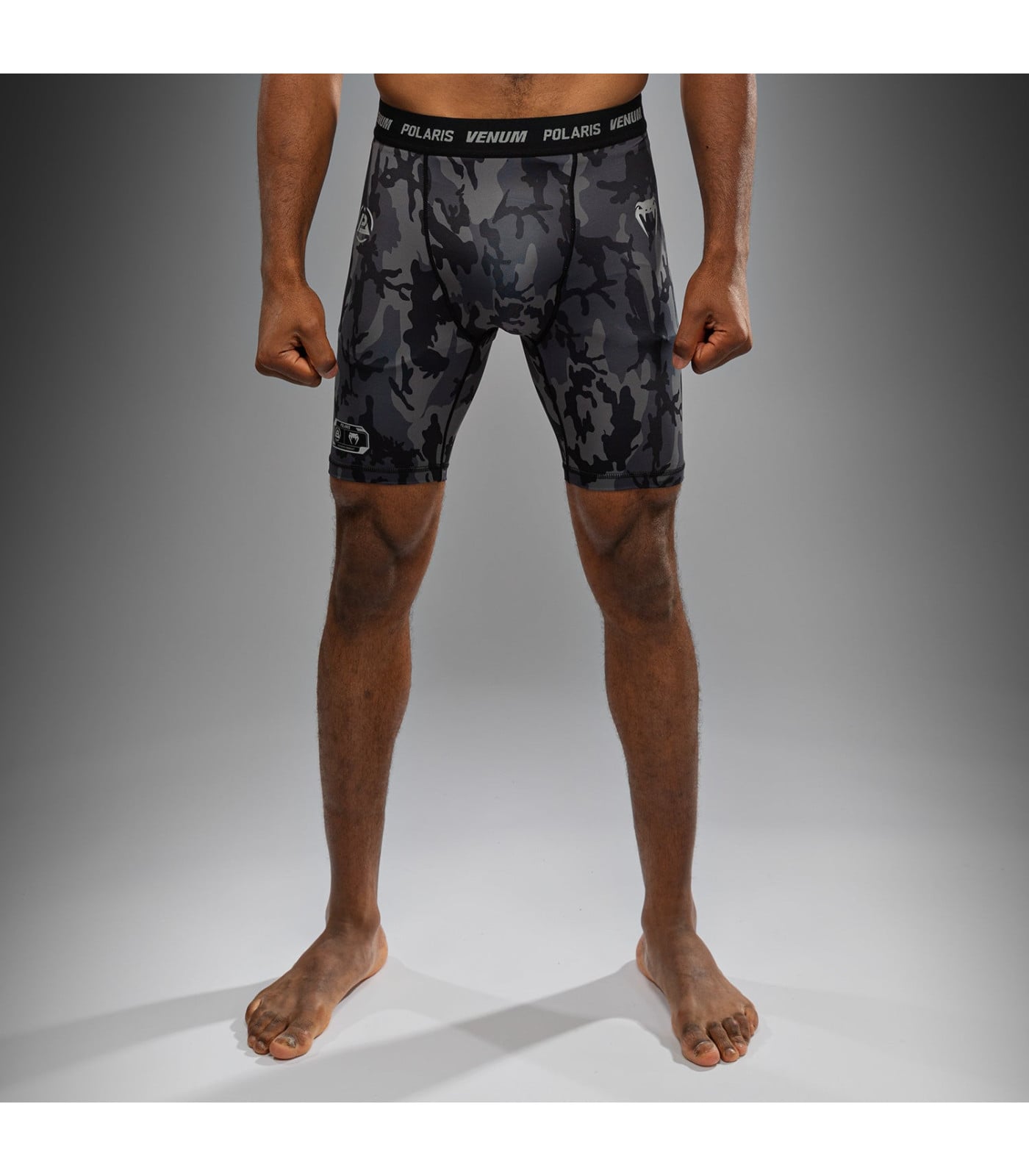 Къс клин - Venum x Polaris Vale Tudo Shorts - Black/Storm Grey​