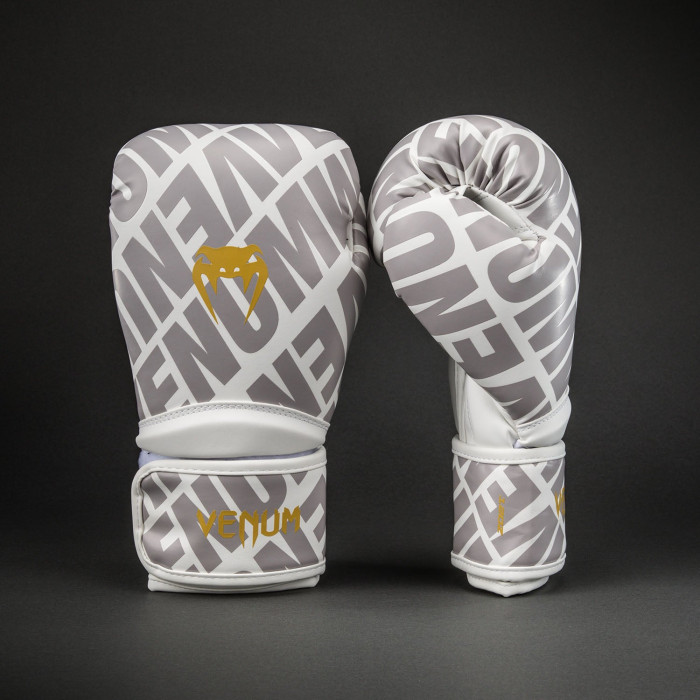 Боксови ръкавици - Venum Contender 1.5 XT 3D Boxing Gloves - White/ Gold​