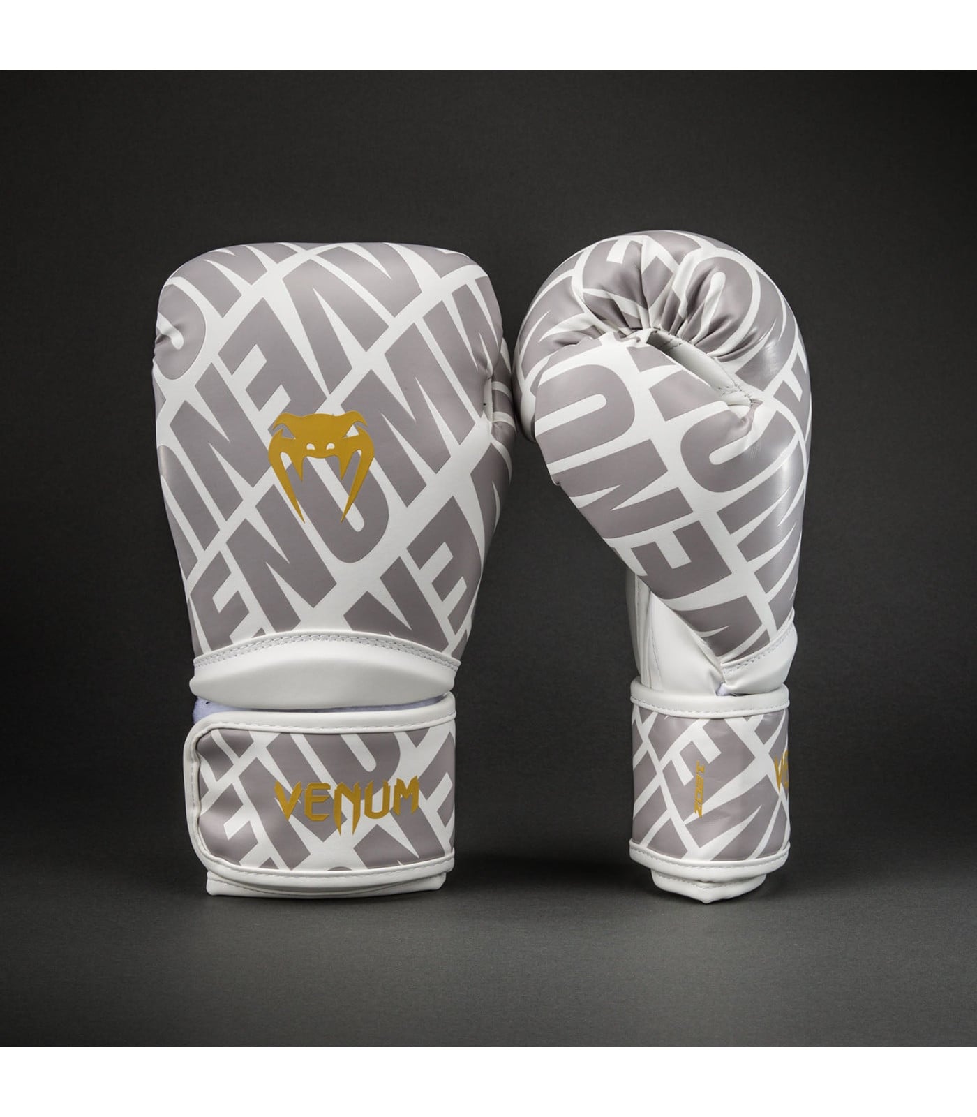 Боксови ръкавици - Venum Contender 1.5 XT 3D Boxing Gloves - White/ Gold​