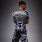 Рашгард - Venum Wolf Atak Short Sleeve Rashguard - Black/Grey Рашгард - Venum Wolf Atak Short Sleeve Rashguard - Black/Grey
