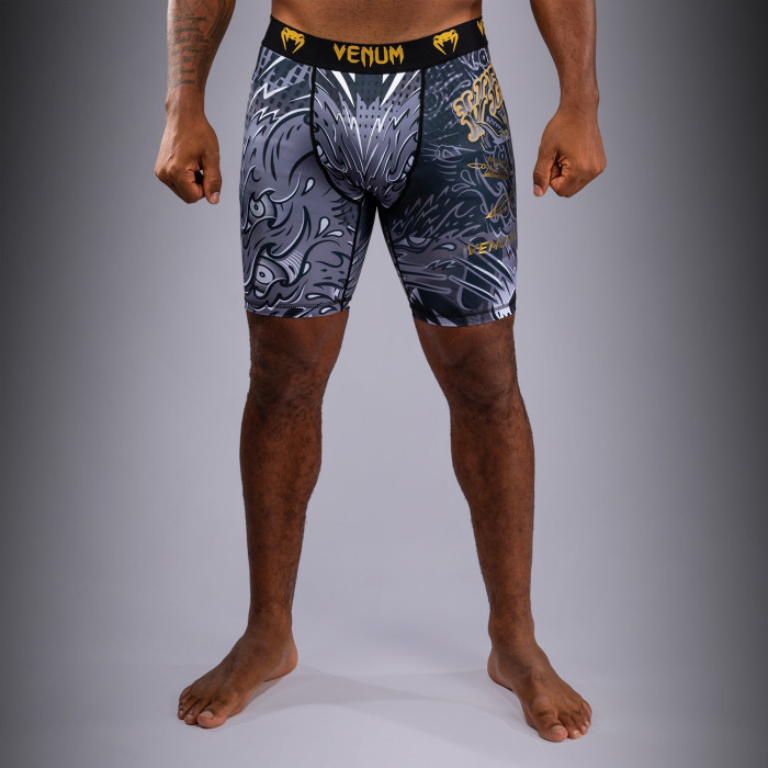 Къс Клин - Venum Wolf Atak Vale Tudo Shorts - Black/Grey