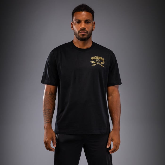 Тениска - Venum Wolf Atak T-Shirt - Black/Grey