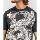 Тениска - Venum Dragon’s Flight Men’s T-Shirt - Charcoal Grey/Cream White​