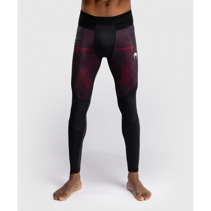 Дълъг клин - Venum G-Fit Air Men's Spats - Deep Black/Fire Red​