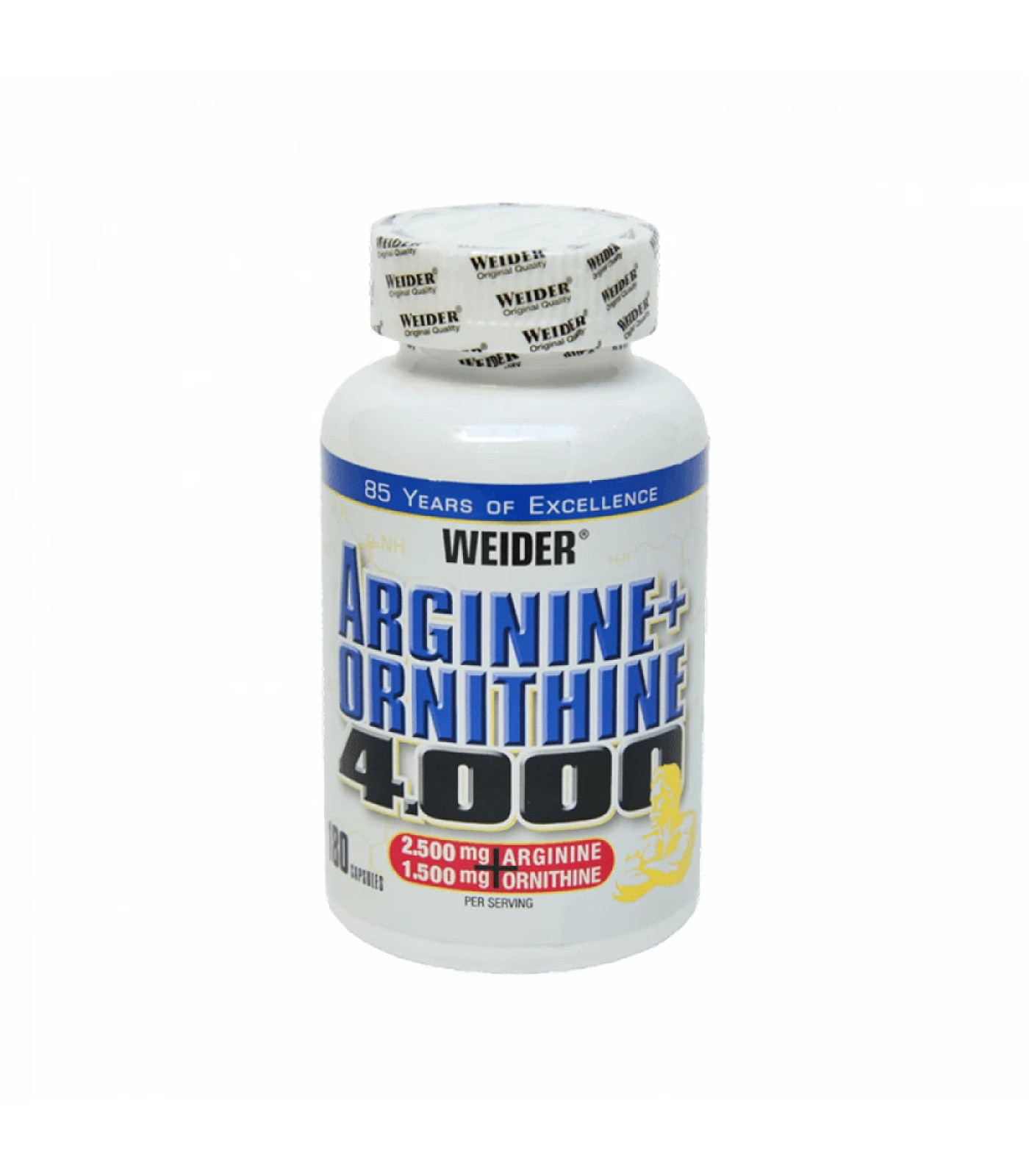 WEIDER Arginine Plus Ornitine 4000 - 180 caps WEIDER Arginine Plus Ornitine 4000 - 180 caps