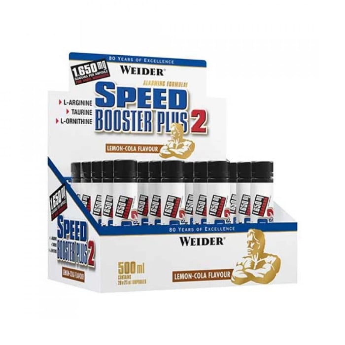 WEIDER Speed Booster Plus 2 - 20 x 25 ml