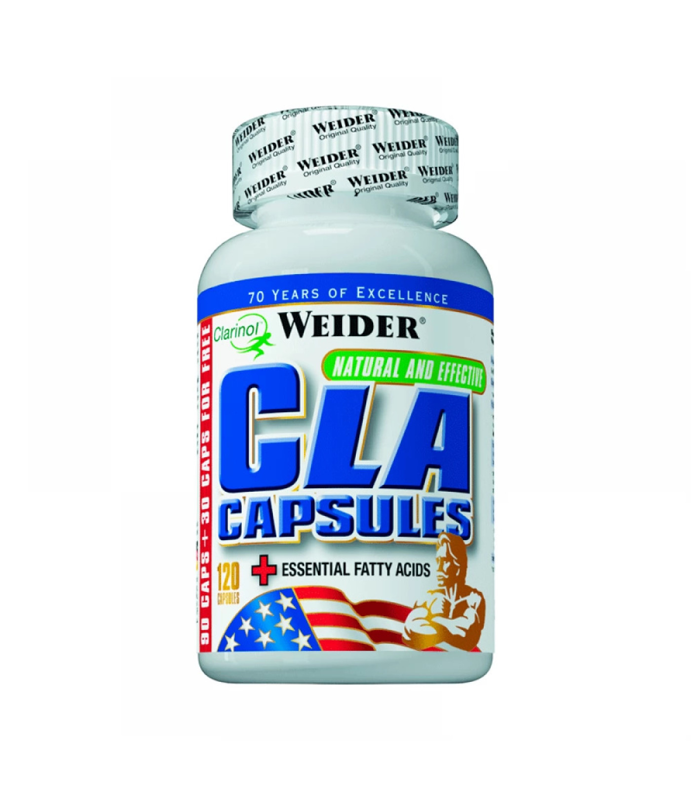 WEIDER CLA Capsules - 120 caps