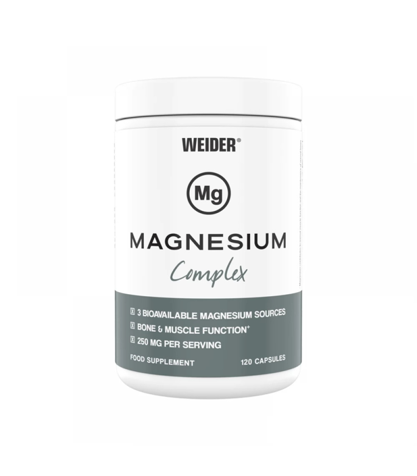 WEIDER Magnesium Complex - 120 caps