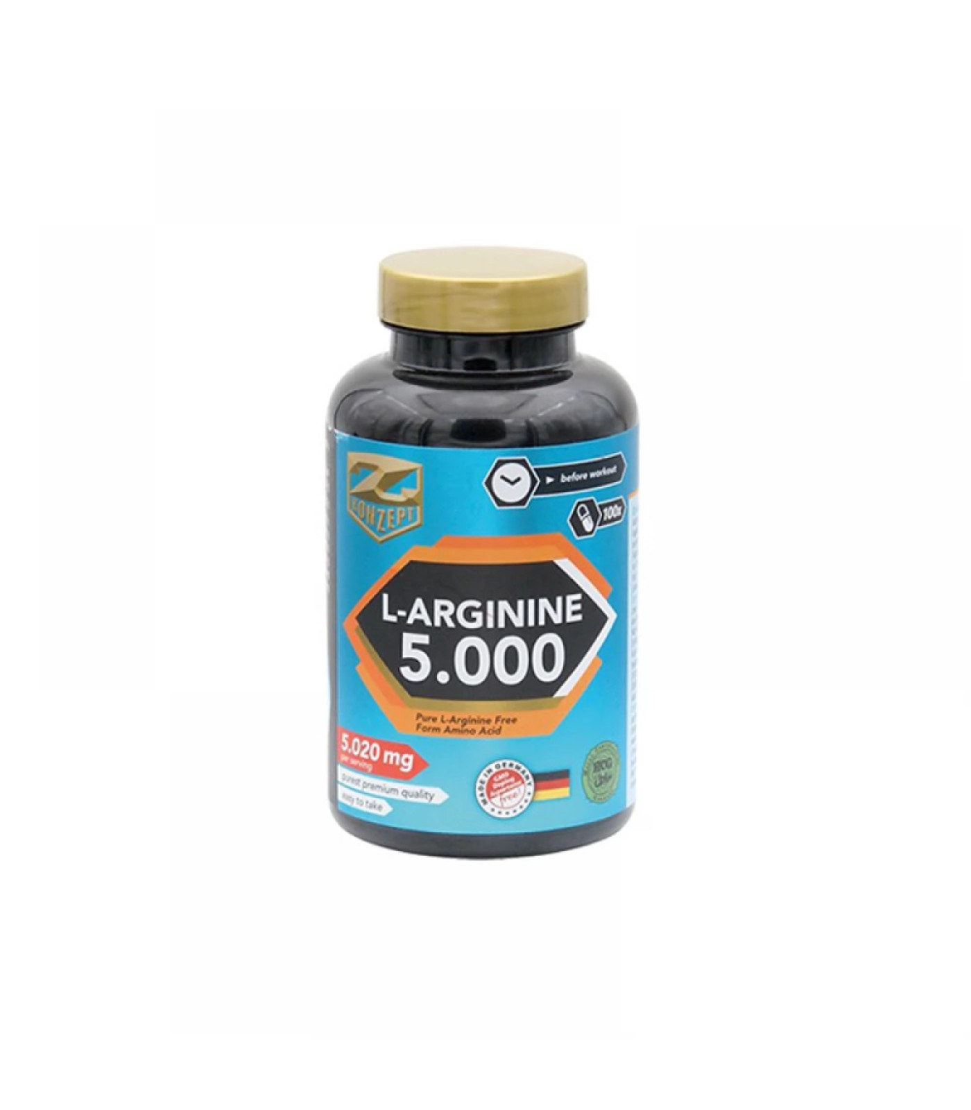 Z-KONZEPT L - Arginine 5.000 - 100 caps