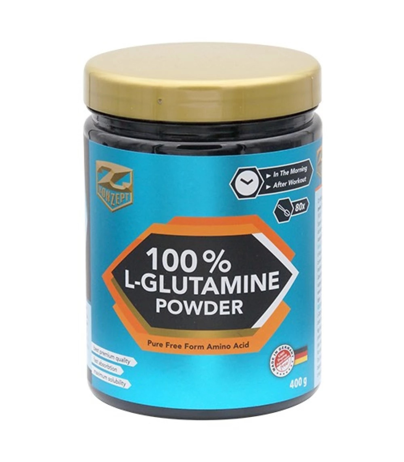 Z-KONZEPT 100% L-Glutamine Powder - 400 gr Z-KONZEPT 100% L-Glutamine Powder - 400 gr