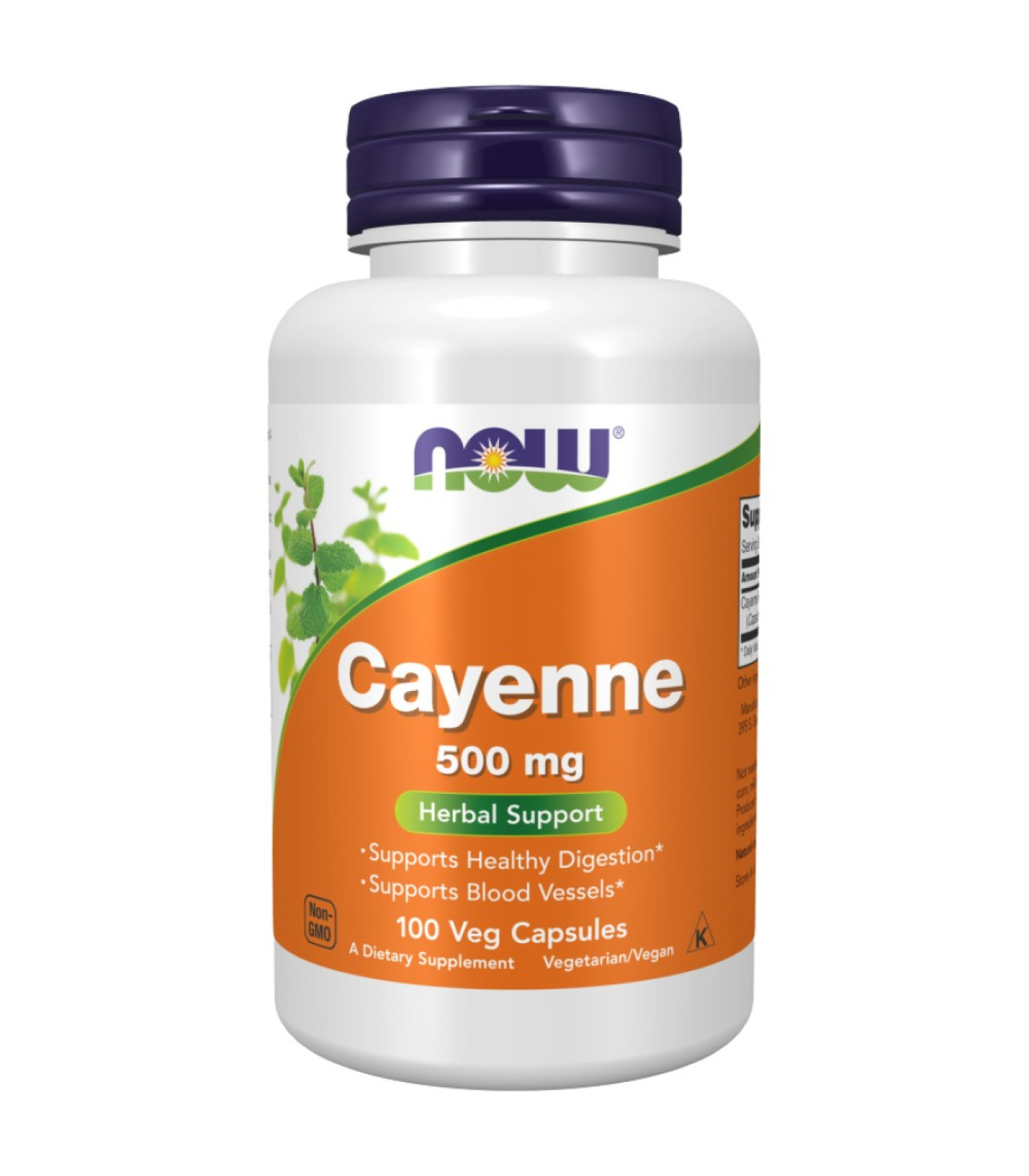 NOW Foods - Cayenne 500 mg (100 дози)