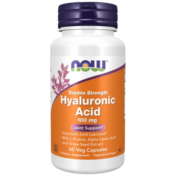 NOW Foods - Hyaluronic Acid 100 mg (60 дози)