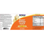 NOW Foods - Super Omega 3-6-9 1200 mg (45 дози)