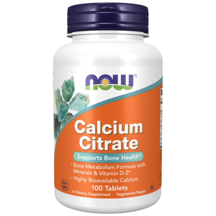 NOW Foods - Calcium Citrate with Minerals & Vitamin D-2 300 mg (50 дози)