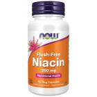 NOW Foods - Flush-Free Niacin 250 mg (45 дози)