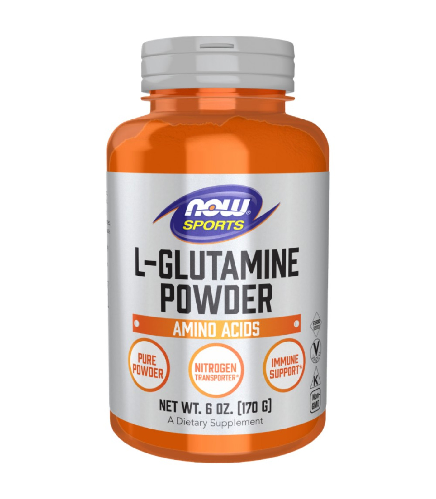 NOW Foods - L-Glutamine Powder (34 дози)