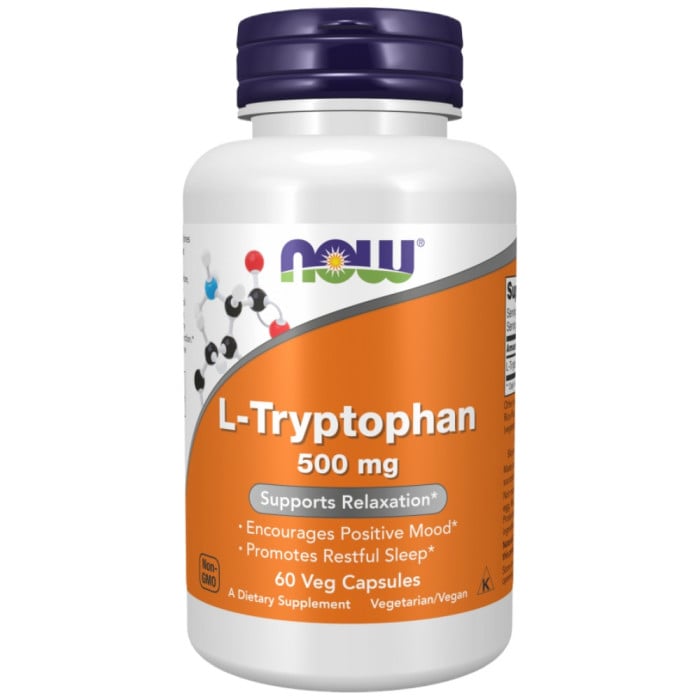 NOW Foods - Tryptophan 500 mg (30 дози)