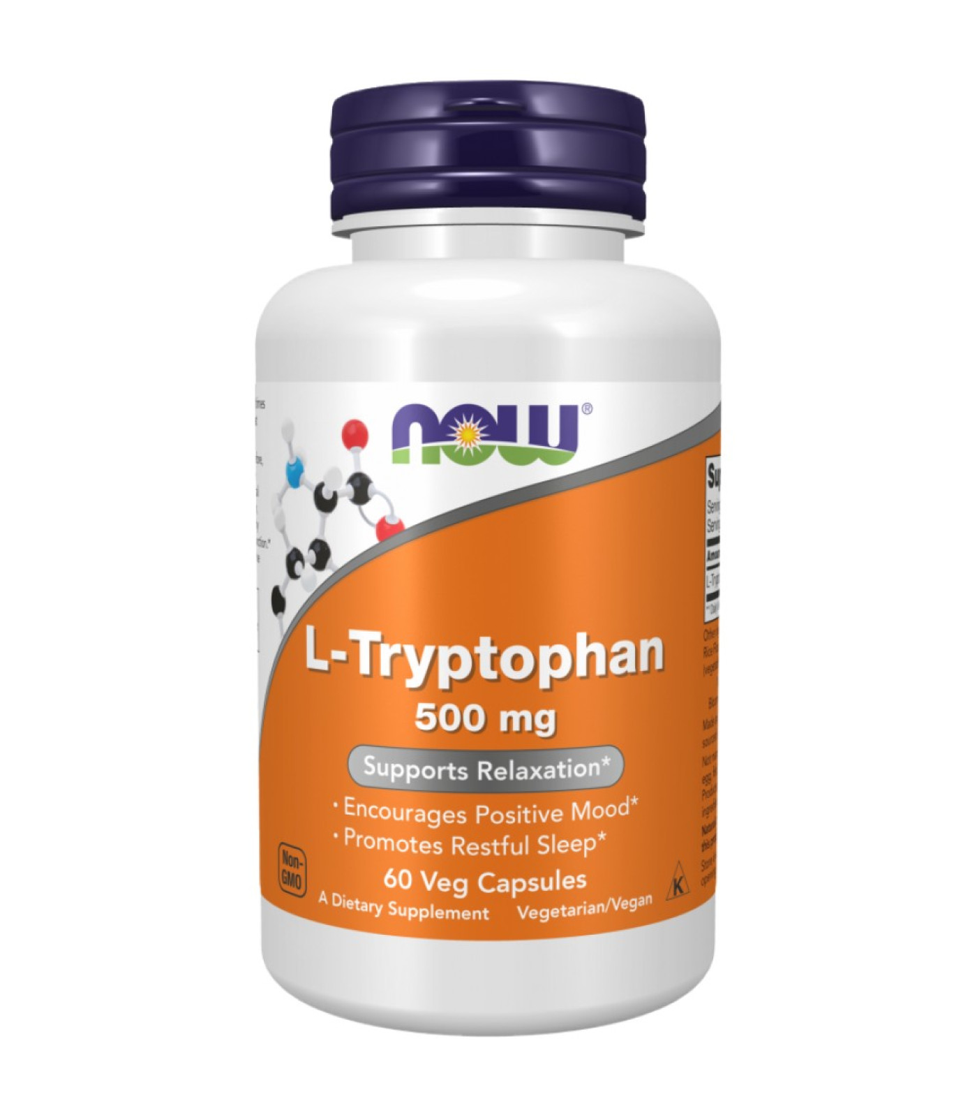 NOW Foods - Tryptophan 500 mg (30 дози)