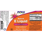 NOW Foods - Natural Vitamin E Liquid | d-alpha Tocopherol (150 дози)