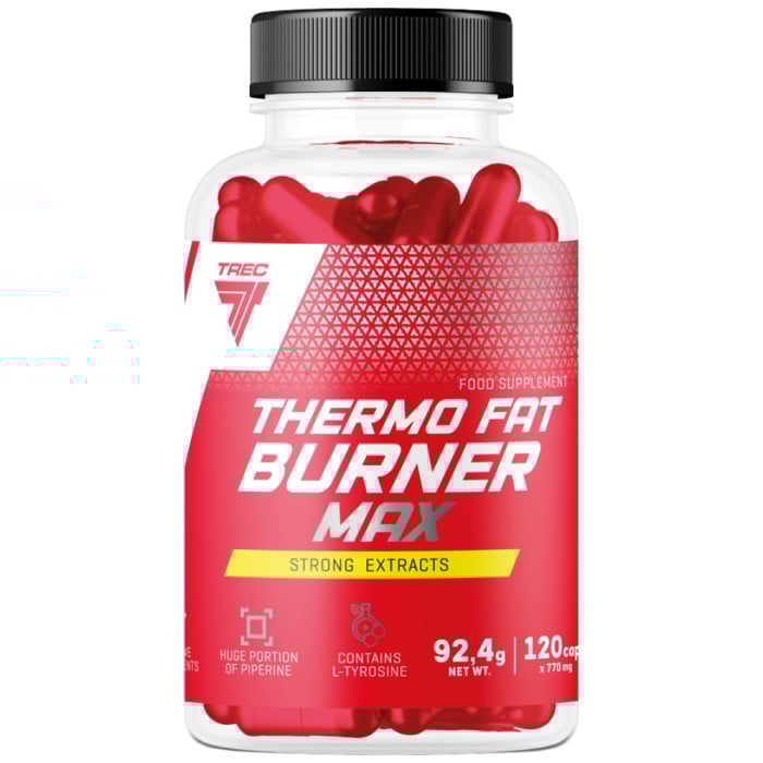 Trec Nutrition - Thermo Fat Burner Max | Strong Extracts / 120 капсули, 60 дози